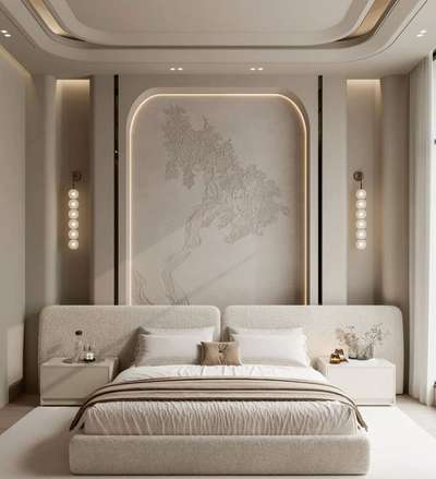 bedroom wall paneling