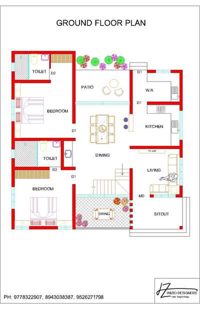 ground floor plan 

#iniziodesigners  #newbeginnings  #floorplan #groundfloorplan