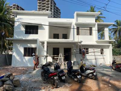 Ongoing work @Trivandrum  #ElevationHome  #homesweethome  #frontElevation  #newhomesdesign  #trendingdesign