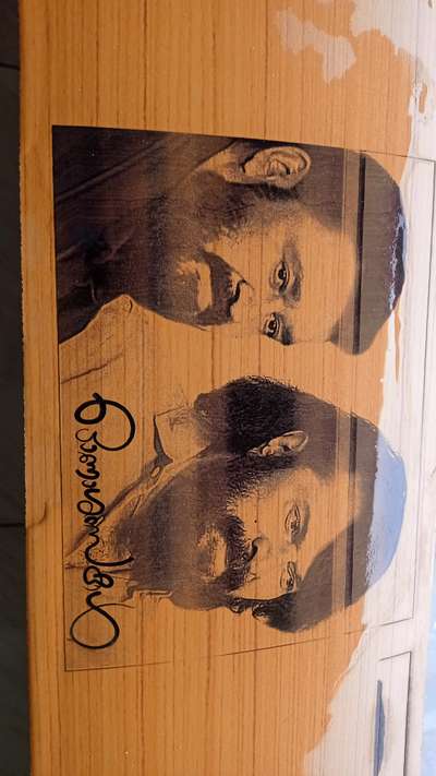 #lasercuttings  photo engaving available 6x9 inch on mica material