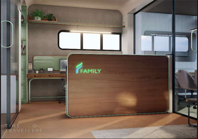 FAMILY GROUP OFFICE 
3D Visualisation
•
CLIENT - Mr. Raafi
LOCATION - Koduvally , Kerala
•
“ There is nothing more exciting than incorporating bold and vibrant colours with a striking mix of genres and periods to create lively magical spaces that inhabit memories and enrich lives “
•
 #architecturedesigns  #architecturedaily  #archkerala  #InteriorDesigner  #officeinteriorrender  #3dvisualisation