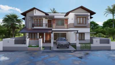 #residance  #Residencedesign  #TraditionalHouse  #Architect  #architecturedesigns  #KeralaStyleHouse  #keralaplanners  #ElevationHome