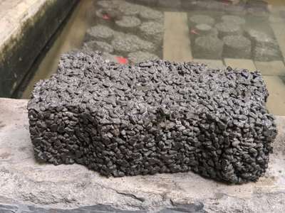 Pervious/ Porous Concrete interlocking blocks for narrow roads where drainage is not possible. #make the road the drain