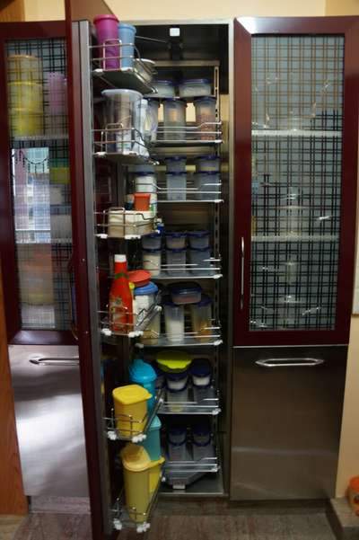 GALVANIZED IRON KITCHEN TALL UNIT