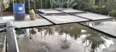 waterproofing #slab and sunshades