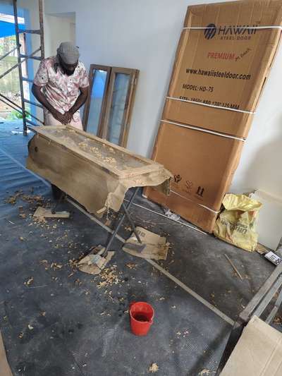 wooden Polish pu work Thrissur  #mrf  #wallpaiting  #home  #homepainting