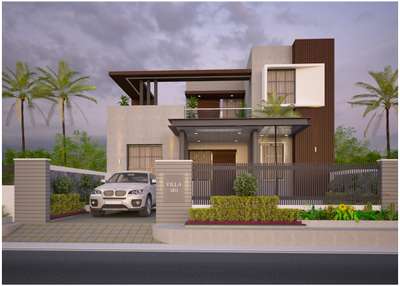 Modern Exterior Design #residenceproject  #modernhouses  #modernelevation