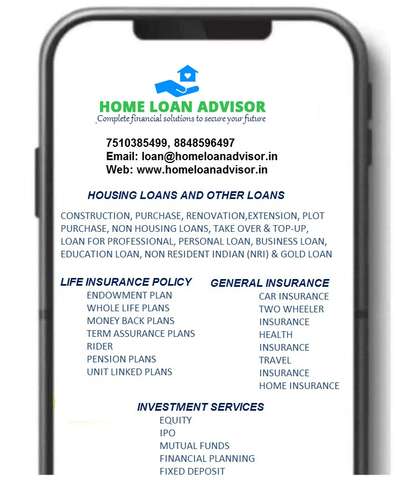 Greetings from HOME LOAN ADVISOR……

WE ARE THE EXPERT IN THIS FIELD PROVIDING BETTER SOLUTIONS SINCE 2017.

HOME LOAN ADVISOR is one of the leading Loans and Insurance consultant in the Kerala. It was established in the year 2017 in Kerala with a strong force of highly experienced and energetic Persons. We are authorized DSA from HDFC LTD , LIC Housing Finance LTD (LICHFL), Bank of Baroda, Axis Bank, Sundaram Home Finance Limited, Mahindra Home Finance, Piramal Capital and Housing Finance Limited (DHFL) DCB BANK, PNB HOUSING FINANCE LTD, Cholamandalam Investment & Finance Company Limited (CIFCL), Manappuram Finance Limited, Maben Nidhi Limited, HDFC ERGO General Insurance Company and Life Insurance Corporation of India (LIC) and other prominent financial organization.

We help our customers to meet their requirements with a strong emphasis on good service, quick turnaround time and customer satisfaction. The HOME LOAN ADVISOR is led by highly qualified personnel to provide services in