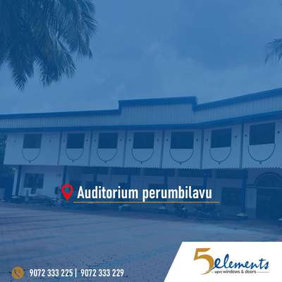 Our finished project  - Auditorium perumbilavu 
.
.

✅Eco Friendly   ✅Termite Free 
 ✅20yearwarranty ✅Weather Resistant  ✅German Standards 
.
.
Mob :   9847333225 |  9744777354
.
.
 #upvcwindows #5elementsupvc #upvcdoors #upvcthrissur #upvcwindow #windows #upvcdoor #kusen #doubleglazing #upvcwindowsanddoors #interiordesign #upvcdoors #doors  #architectkerala #window #windowsanddoors# #cochin #aluminiumwindows  #upvc #simptaupvc #kerala #5elements #fiveelements #upvcwindowsanddoors #20yearwarranty #koloapp #homerenovation #officerenovation #homerenovationideas