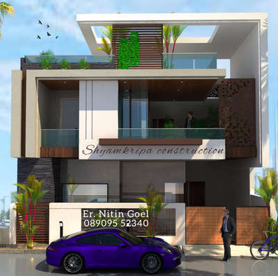 With Material Construction of House Under Er. Nitin Goel ji 089095 52340