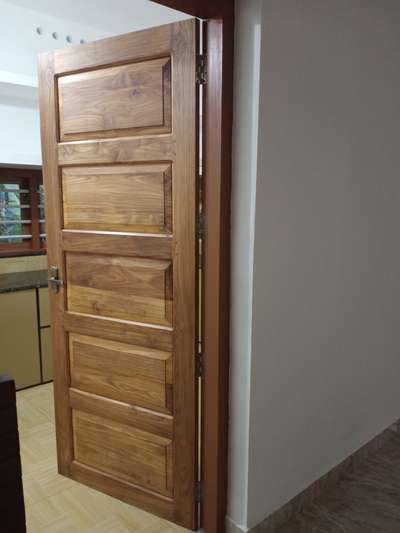 teak bedroom door #carpenteron.com
 #sajuvengola
 #carpentersaju
