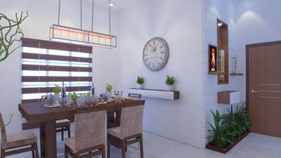 Dining Space and Prayer wall

Contact-9778041292

#homeconstructioncompaniesinkochi #homeinteriordesign #homeinteriors #interiorhome 
#SmallHomePlans #intetiordesign #architecturedesigns