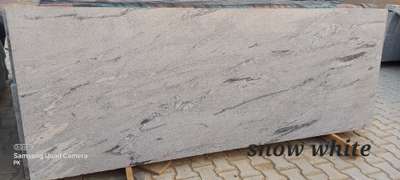 snow white granite