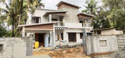 on going work...angamaly 3600 sq. ft home..