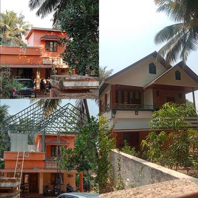 truss work palakkad#ceramic tile roof work palakkad#v bored work palakkad#A truss#