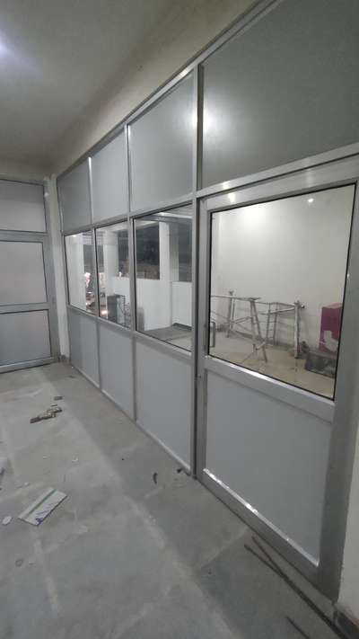 Aluminium wall done!!
Aluminium partition!!
 #AluminiumWindows 
 #aluminiumprofilegates 
 #aluminumgates 
 #aluminiumwork 
 #aluminium_system 
 #aluminiumsection 
 #aluminiumpartitions 
 #aluminiumprofile 
 #powdercoated 
 #powdercoatingaluminium