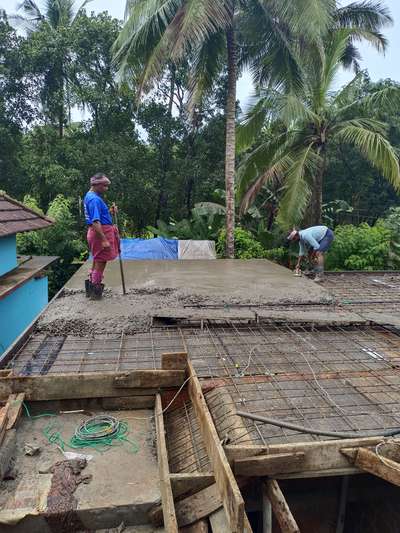 Concreting day  #pazhayannur  #mainslab  #ULTRATECH_CEMENT  #1500sqftHouse