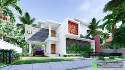 Discover the essence of modern minimalism in this 5 BHK residence spanning 3870 sqft. Embracing simplicity with a flat roof and intricate terracotta jali work, the design harmonizes clean lines and natural textures. A serene color palette accentuates spacious interiors, integrating sustainable features like solar panels and rainwater harvesting. Functional elegance meets eco-conscious living in every detail of this contemporary home.

#MinimalistDesign #FlatRoofHouse #TerracottaJali #ModernLiving #SustainableHome #ContemporaryArchitecture #InteriorDesign #NaturalMaterials #EcoFriendlyLiving #openfloorplan