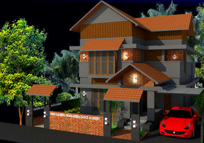 Residence at vakathanam 
Area -1800sq.ft