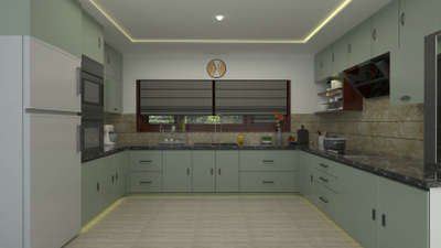 interior work of kitchen
client : Shijin
place : Thalassery  
#koloapp 
#InteriorDesigner 
#KitchenIdeas 
#ModularKitchen 
#vrayrender 
#sketchupmodeling 
#architecturedesigns