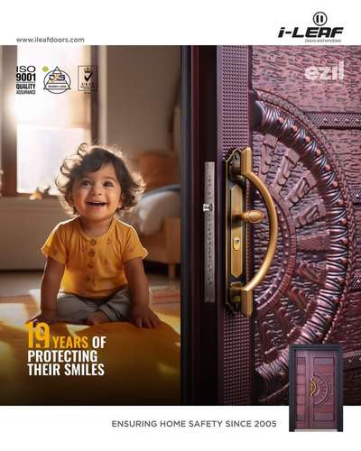 Every i-Leaf Steel Door is built with the happiness and security of your loved ones in mind!
Our durable steel doors offer superior protection against intruders for years to come, giving you peace of mind and letting you focus on what matters most - creating happy memories with those you love.
Upgrade your home security with i-Leaf Steel Doors and keep those smiles shining bright!
📞 For inquiries, call: 9142 778877 | 75111 52626 | 95393 44466
.
.
.
.
.
#iLeafDoors #SteelDoorsandWindows #securitydoors #qualitydoors #steelsafetydoor