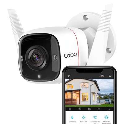 For buy online link 
https://amzn.to/3qwCd0B
for more information watch video
  https://youtu.be/zID7RrlFDlE
 Tapo 3MP 1296p High Definition Outdoor CCTV Security Wi-Fi Smart Camera | Alexa Enabled | Weatherproof | Night Vision | 2-Way Audio | SD Storage (Tapo C310) White