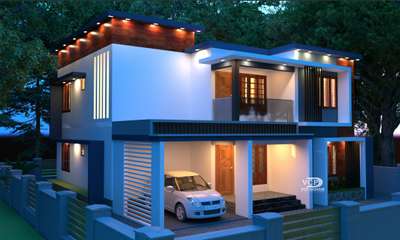 #exterior_Work #3dhouse #KeralaStyleHouse  #naturallight