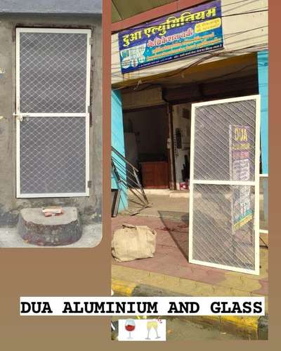 Aluminium Mosquito net Door