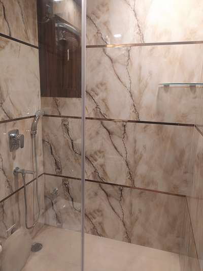 Bathroom tiles work done by us.