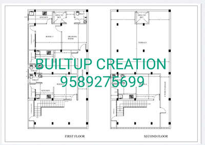 28x60 house plan for rental purpose