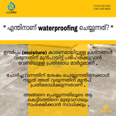 |•| why waterproofing is essential for buildings? |•|

|•| കെട്ടിടങ്ങൾക്ക് വാട്ടർപ്രൂഫിംഗ് അത്യാവശ്യമായിരിക്കുന്നത് എന്തുകൊണ്ട്? |•|

|•| കെട്ടിടങ്ങൾക്ക് വാട്ടർപ്രൂഫിംഗ് ചെയ്യുന്നത് എന്തിന്? |•|

|•| കെട്ടിടങ്ങൾക്ക് വാട്ടർപ്രൂഫിംഗ് അത്യാവശ്യമാണോ? |•|

contact :- 9745893893 

 #WaterProofings 
#benifits
  #leakproof