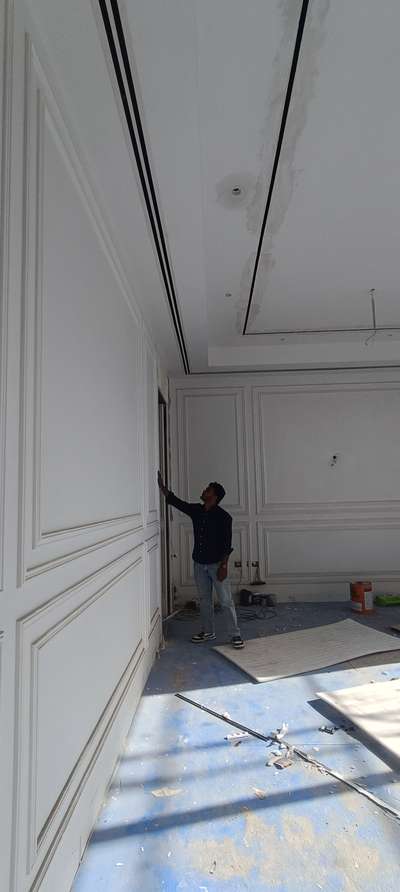 modling work done by sahil interior 
 #sahilinterior   #moldinteriors  #GuestRoom