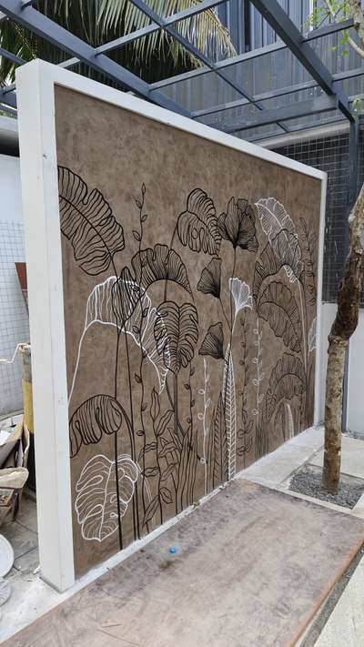 wall decor wall drawing and Texture painting #WallDecors #WallDecors #walldrawing #TexturePainting #texture #HomeDecor