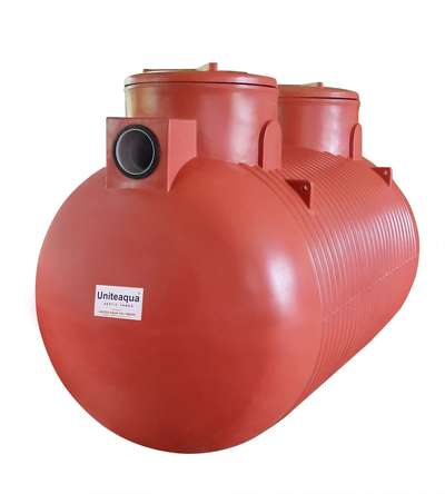 Lldpe septic tank of volume 3300 litres suitable for big residences and commercial buildings. 92 87 200/559 available from 12 flush capacity upto 100 flush capacity. For more details contact us. Whatsapp 944/70/82896