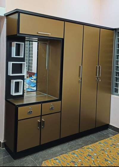 aluminium Waldrop Thrissur
 #Thrissur  #WardrobeIdeas  #3DoorWardrobe  #HingedDoorWardrobe