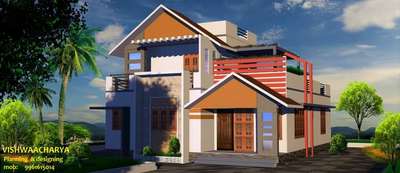 Client: Rajesh
Place: Pathanamthitta
Area: 1950sq.ft