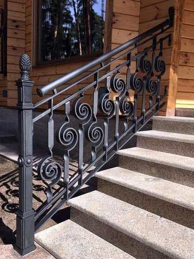 imperial design railings
material m.s
price 1200₹ sqrf
 #railing  #Designs