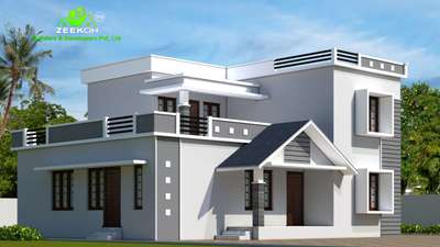 പത്തനംതിട്ട കുമ്പളമ്പോയ്കയിൽ തുടങ്ങുന്ന 2100 sqft ഇരുനില വീടിന്റെ 3 d model 👍9961616669