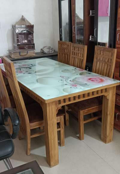 # Dining set  #teakwoodchair