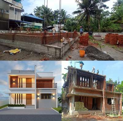 #2storyhouse #3bedroom
 #3d  #constraction
1270 Sq.ft ongoing  #Residential project
 #Ernakulam
