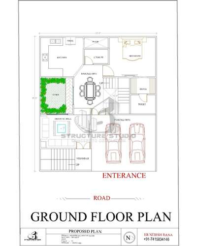 33'0" ×38'0" ground floor plan. 
DM us for enquiry.
Contact us on 7415834146 for your house design.
Follow us for more updates.. 
. 
. 
. 
. 
. 
. 
. 
. 
. 
. 
#houseconcept #housedesign #floorplans #elevation #floorplan #elevationdesign #ExteriorDesign #3delevation #modernelevation #modernhouse #moderndesign #3dplan #3delevation #3dmodeling #3dart #rendering #houseconstruction #construction #bunglowdesign #villa
#floorplan #architecture #realestate #design #interiordesign #d #floorplans #home #architect #homedesign #interior #newhome #house #dreamhome #autocad #render #realtor #rendering #o #construction #architecturelovers #dfloorplan #realestateagent #homedecor