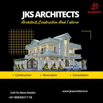 JKS Architects And Construction
#Architect 
#HouseDesigns 
#houseplan 
#properties 
#HouseConstruction 
#jksarchitects