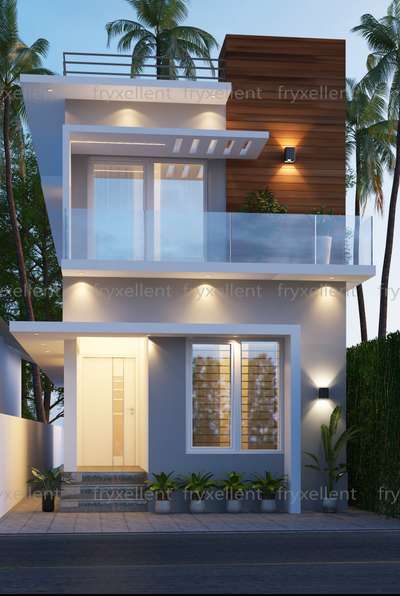 Budget Home Elevation
7  metre wide Plot
Fryxellent Architecture Studio