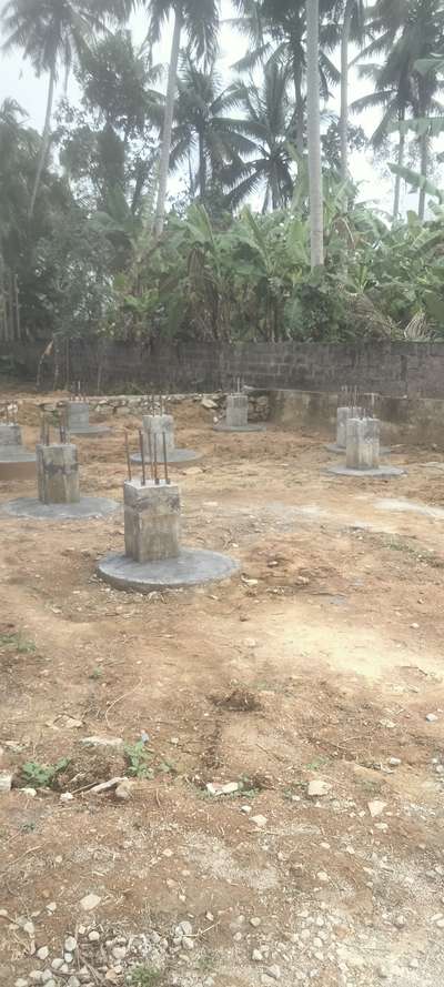 Suitable Footing for swamp ground. one of my work at Nettayam