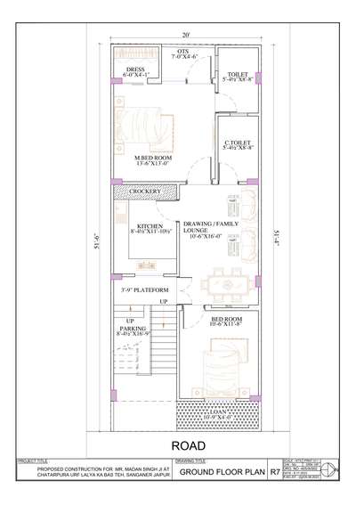 #Call Me Now 9649489706👇👇
 #20x55 Feet Plot Ground Floor plan By Vastu.
 # Floor Plan.