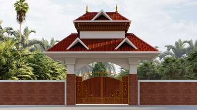 3d elevation of a padipura  #padippura