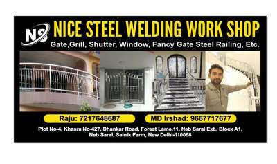 #Weldingwork  #StainlessSteelBalconyRailing  #SteelWindows  #Steeldoor  #steelrailing  #follow_me  #contect-9667717677
