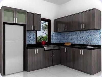 #ModularKitchen  #SmallKitchen  #KitchenIdeas  #LShapeKitchen  #ClosedKitchen