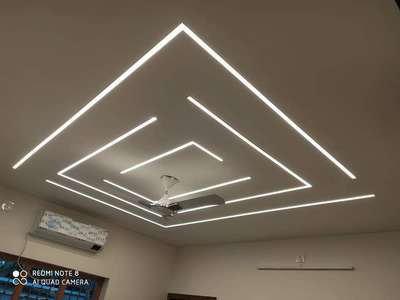 Gypsum decoration#led #profile lights