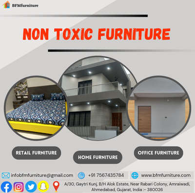 Non Toxic Furniture #furnitures #InteriorDesigner #Architect